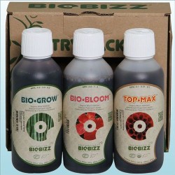 Try Pack Indoor BioBizz in Terra 100% Bio per Fioritura e Vegetativa